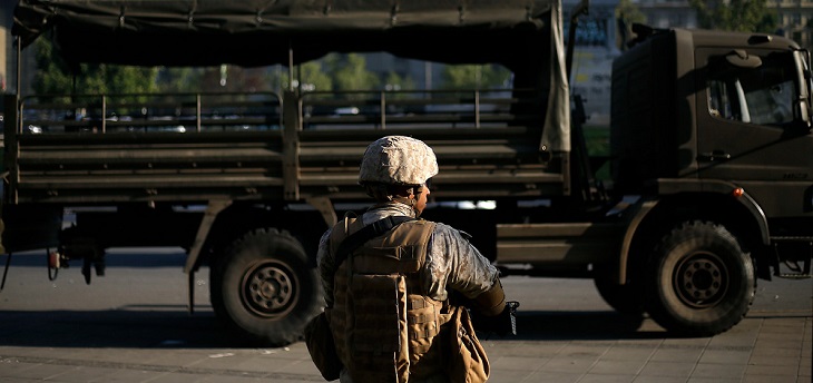 Militar acusado de matar a manifestante en Curicó tenía una condena previa por robo con intimidación