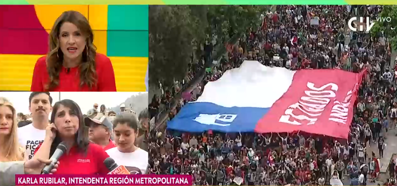 Monserrat Álvarez encaró a Karla Rubilar en Contigo en la Mañana: intendenta aseguró que no escuchó