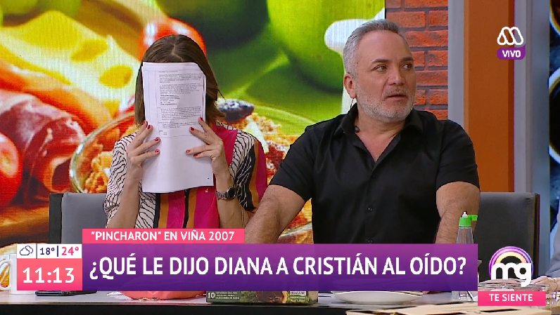 Diana Bolocco reveló provocadora frase que le dijo a Cristián Sánchez cuando aún no estaban juntos