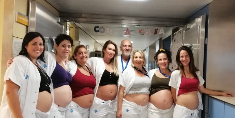 7 enfermeras embarazadas: el curioso caso que se hizo viral por doctor de hospital de Barcelona