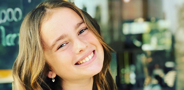 Pequeña actriz Giulia Inostroza generó opiniones encontradas por su maquillaje: respondió con foto