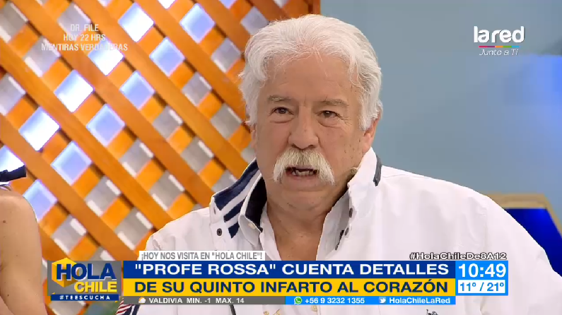 Iván Arenas reaparece en TV tras quinto infarto: 