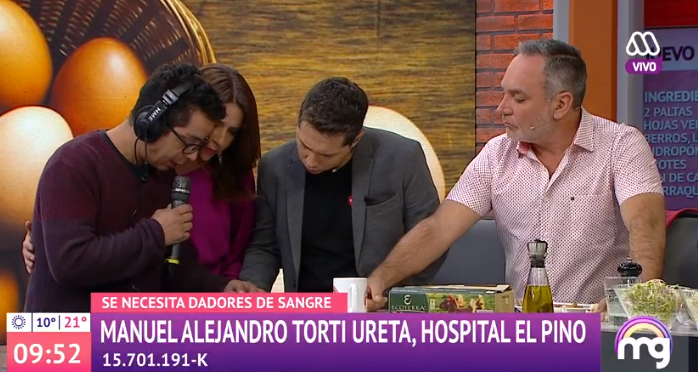 'Mucho Gusto' hizo llamado a donar sangre para familiar de camarógrafo: era Uber y fue asaltado