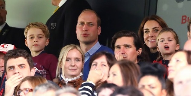La eufórica reacción del príncipe George ante un gol: video supera el millón de reproducciones