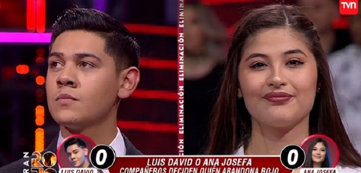 Pese a su aplaudida presentación Ana Josefa no convenció a compañeros y la eliminaron del Gran Rojo