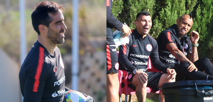 ¿Por fin hay paz? Así se vivió el reencuentro de Claudio Bravo con los referentes de la 'Roja'