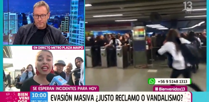 Joven entrevistada sobre evasión masiva sacó aplausos en Bienvenidos: Martín la invitó al matinal