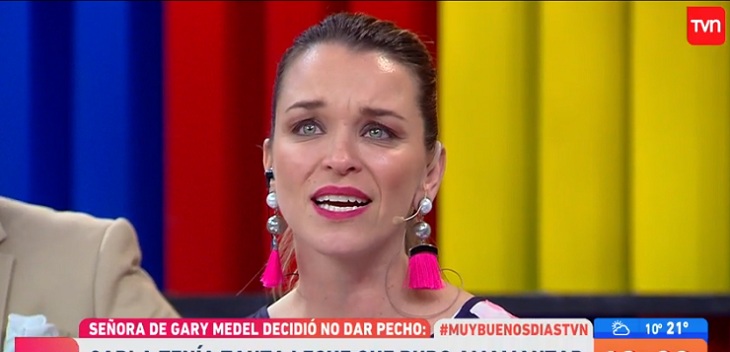Carla Zunino se emocionó en 'Muy Buenos Días' al recordar a pequeña bebé que ayudó a alimentar