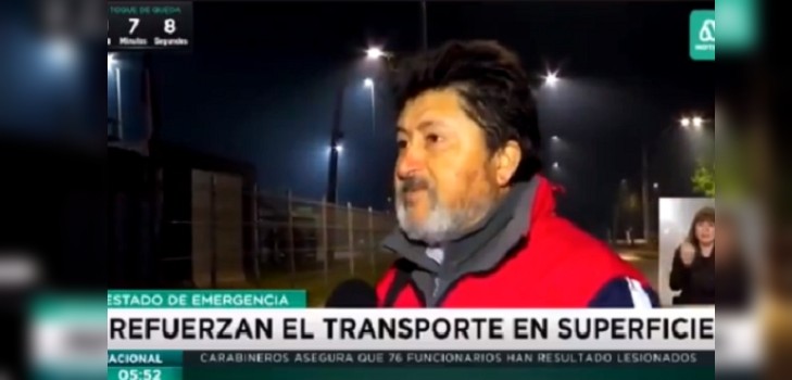 Chofer del Transantiago con cáncer reveló por qué emplazó a Piñera: 