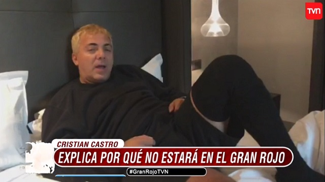 cristián castro y problema medíco