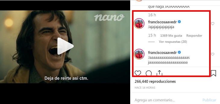 francisco saavedra video nano joker