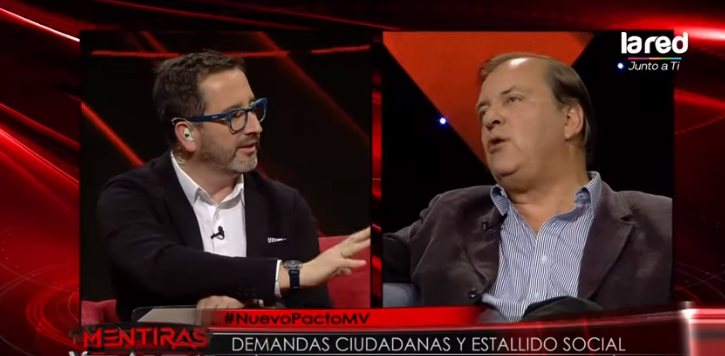 El 'poco elegante' gesto de Eduardo Fuentes para reclamar por promesas no cumplidas de los gobiernos