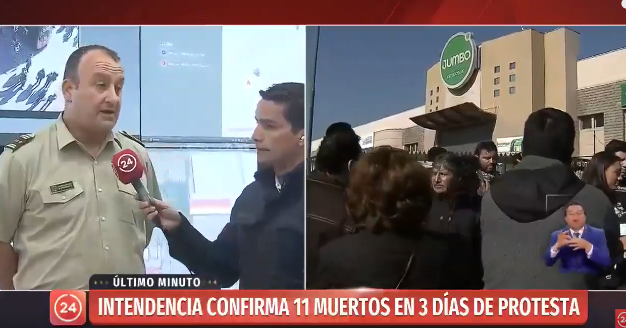 la pregunta que General de Carabineros no pudo responder sobre muertos en protestas