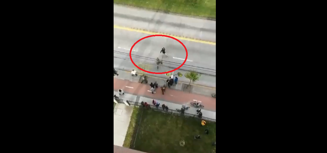 Video muestra cómo joven logró evadir a cuatro carabineros durante persecución: es viral