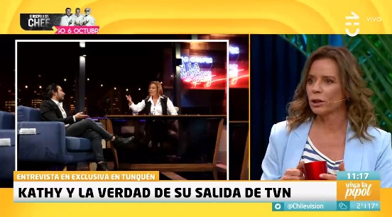 Kathy Salosny habla de su salida de TVN