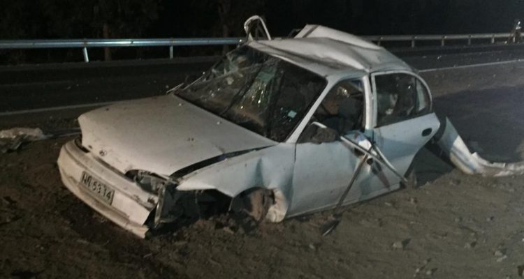 Madre e hija de 5 años mueren tras accidente en ruta a Santiago: fotos evidencian fuerza del impacto