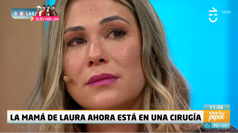 Laura Prieto reveló en "Viva la Pipol" que su madre fue operada por tumor maligno