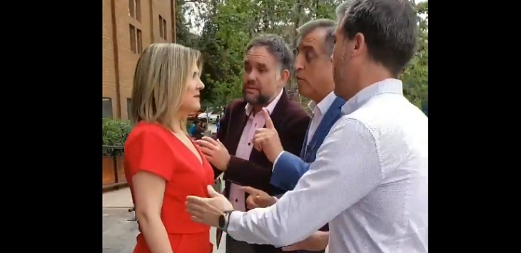 Nadie pronosticó esto: hilarante video reunió a los cuatro meteorólogos anclas de la televisión