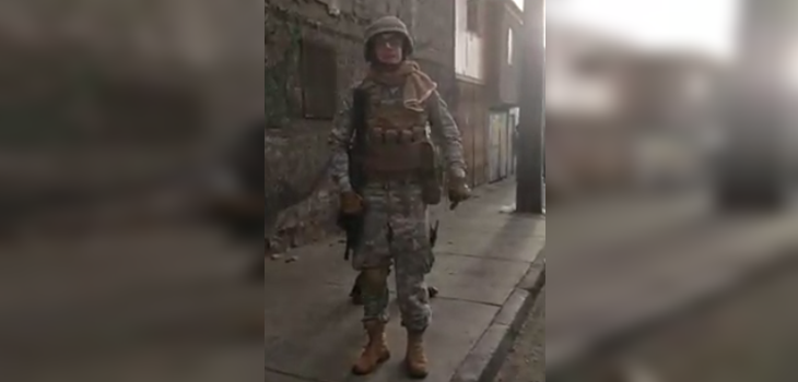 Militar pide perdón en Osorno y se vuelve viral: 