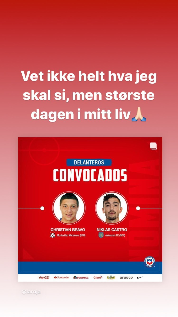 ¿Quién es Niklas Castro, la sorpresa en la nómina de la 'Roja'?