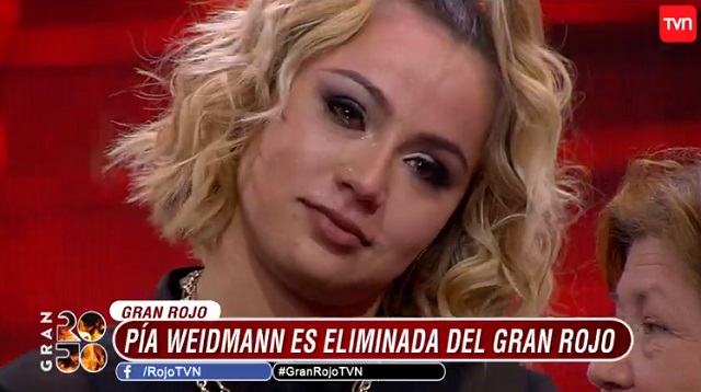 pía weidmann eliminada de Rojo