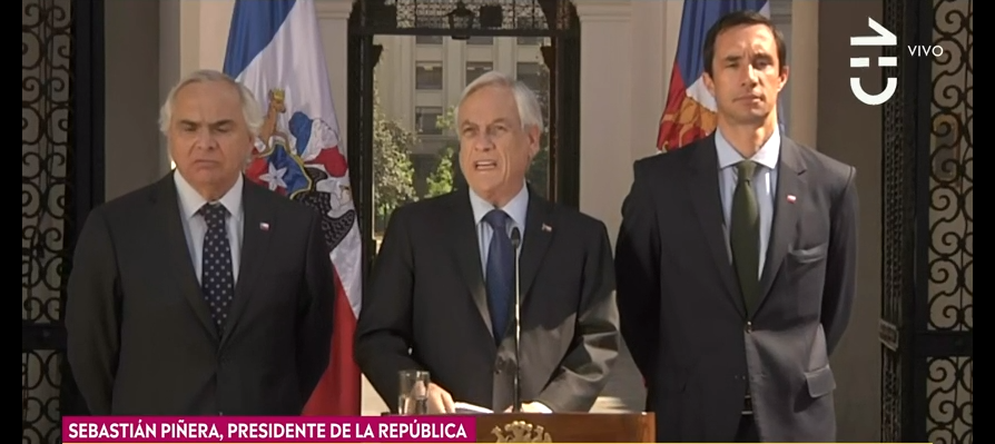 Piñera envía proyecto de ley que estabiliza precio de la energía: se mantendría hasta fines de 2020