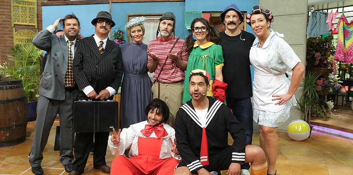 Gino Costa y Daniel Stingo sacaron aplausos en sketch de 'El chavo del 8' en 'Muy Buenos Días'
