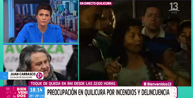 El tenso momento entre vecinos y alcalde de Quilicura: lo encararon por su 
