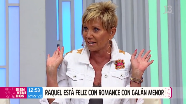 El romántico mensaje con el que pololo de Raquel Argandoña la sonrojó en 'Bienvenidos'