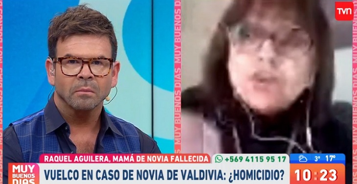 nacho gutierrez y madre de valdiviana fallecida