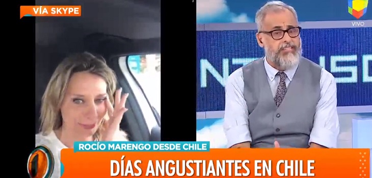 Rocío Marengo estalló en llanto en TV argentina por crisis en Chile: quiere irse del país