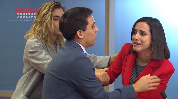 Histérica reacción de Rocío en tribunal molestó a televidentes de Verdades Ocultas