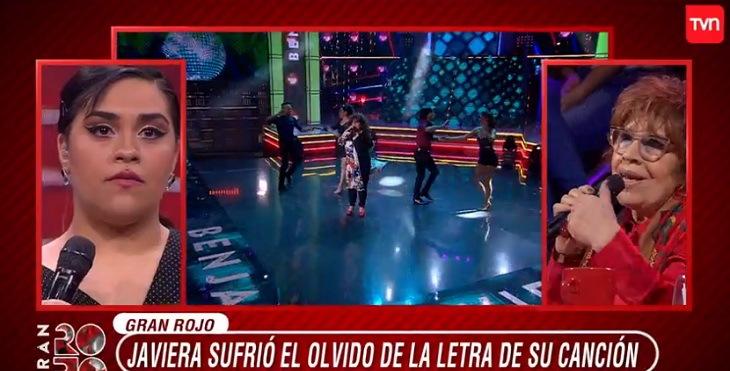 javiera flores evaluada en gran rojo