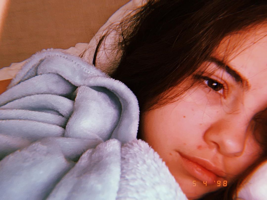 Fotografía de Selena Gomez al natural