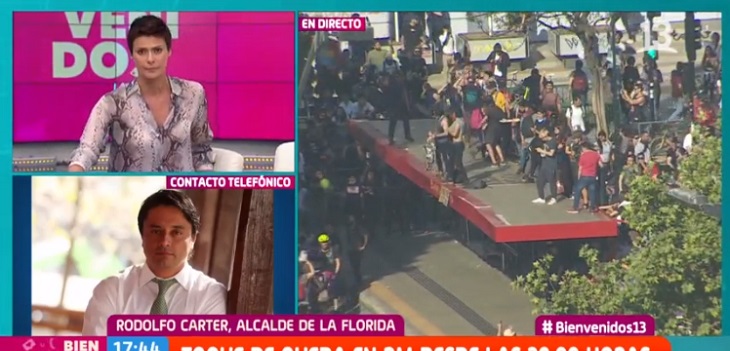 Alcalde de La Florida pidió ayuda a 'Bienvenidos' y respuesta de Tonka evidenció crisis política