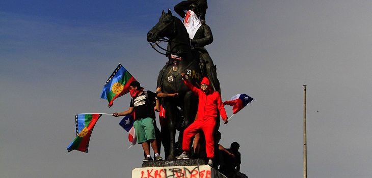 ¿Qué podría pasar con la estatua de Baquedano en Plaza Italia tras semanas de manifestaciones?