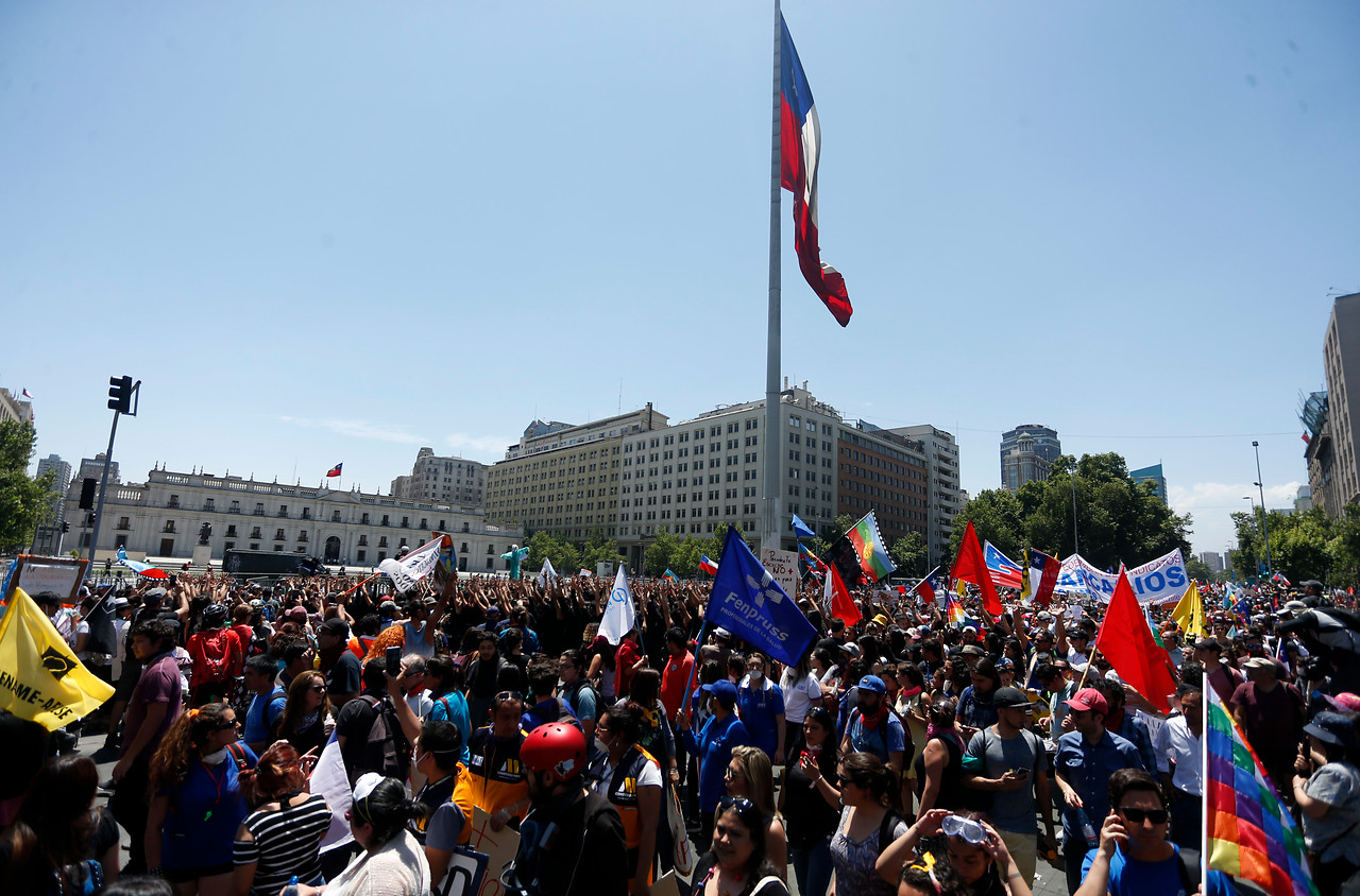 Paro nacional: así se viven las multitudinarias marchas en diferentes ciudades del país
