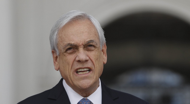 Piñera llamó al Congreso a acelerar aprobación de proyectos que terminen con los hechos de violencia
