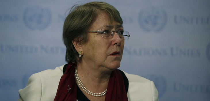 Bachelet sobre actuar de Carabineros: 