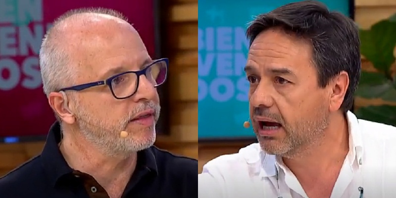 Actor Claudio Arredondo irrumpió en vivo en Bienvenidos: encaró a Alberto Plaza por sus dichos