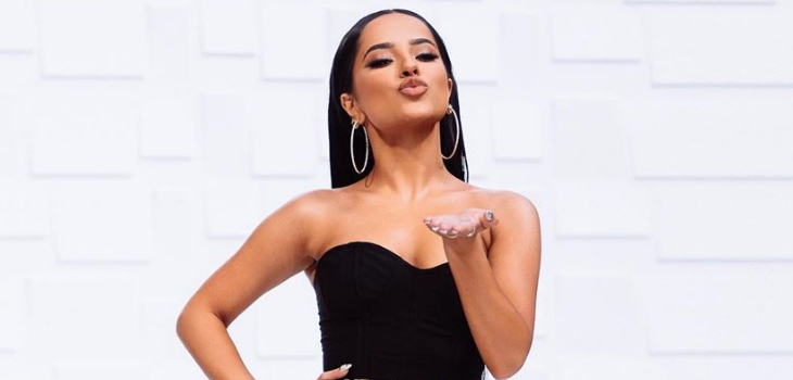 Becky G encendió las redes sociales con sensual sesión de fotos: lució como una diosa