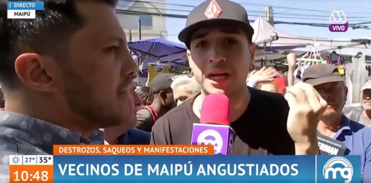 El efusivo relato de estudiante en 'Mucho Gusto' sobre crisis en Chile: sacó aplausos en redes