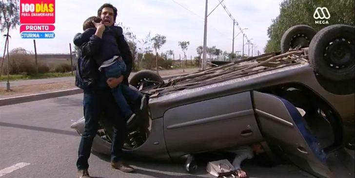 Lo que jamás debes hacer con un herido tras un accidente automovilístico como el de Verdades Ocultas