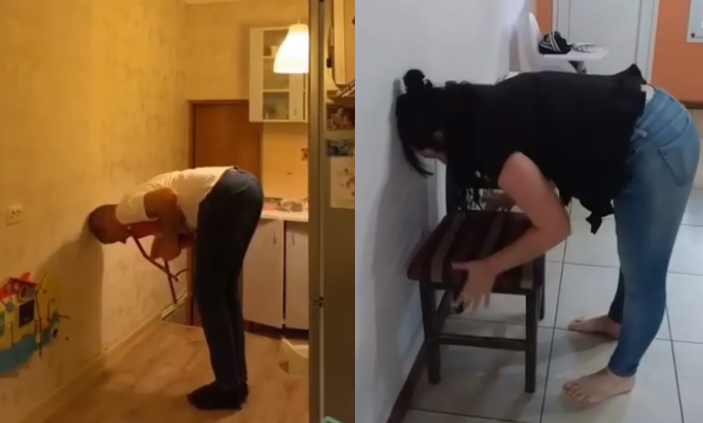 #ChairChallenge: el nuevo reto viral que pueden hacer más mujeres que hombres