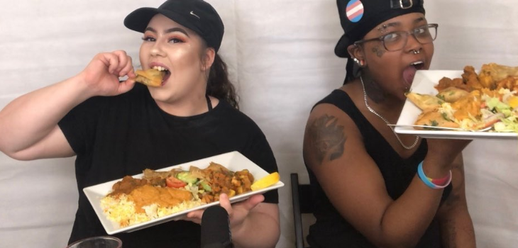 Joven renunció a su trabajo para dedicarse a ingerir comida rápida y volverse famosa en Youtube