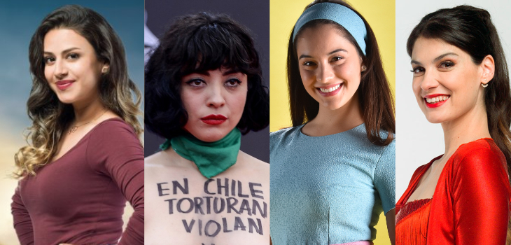 Famosas chilenas iniciaron campaña en apoyo a Mon Laferte mostrando su pecho en redes