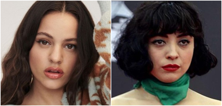 El apoyo de Rosalía a Mon Laferte y a Chile tras su protesta a torso desnudo en los Grammy Latinos