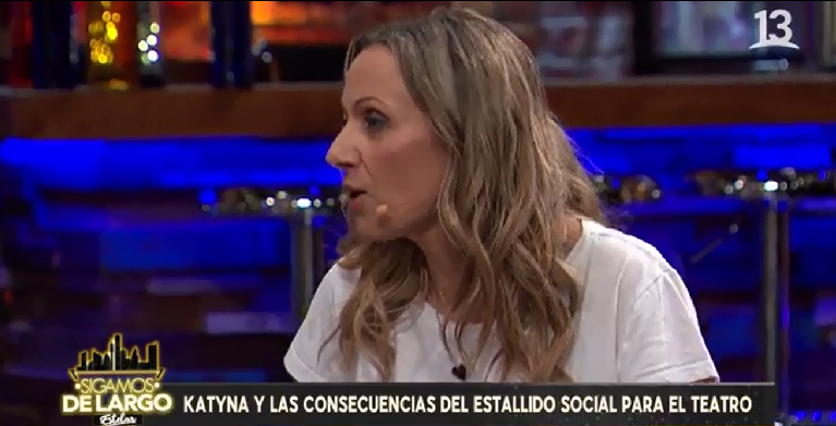 El dificil momento de Katyna Huberman por la crisis en Chile