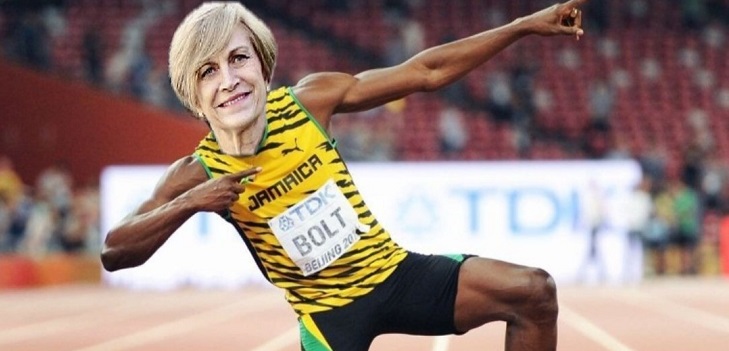 No se enojó: Evelyn Matthei se toma con humor memes creados tras maratónica corrida