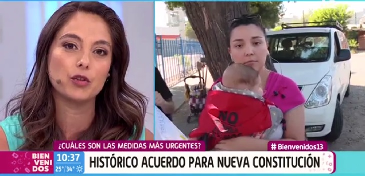 Ángeles Araya se quebró en 'Bienvenidos' con historia de joven madre: vivió su misma experiencia